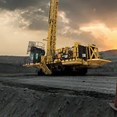 Caterpillar Blasthole drill rig