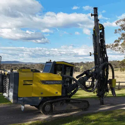 Atlas Copco T35 PowerRoc Top Hammer Drill Rig